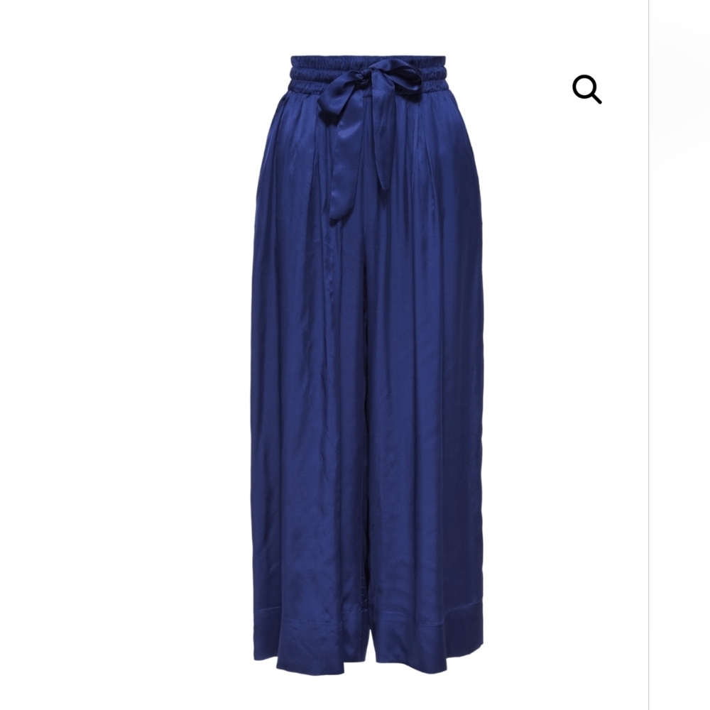 Nation LTD Blue Barcelona Wide-legged Pants Size XL